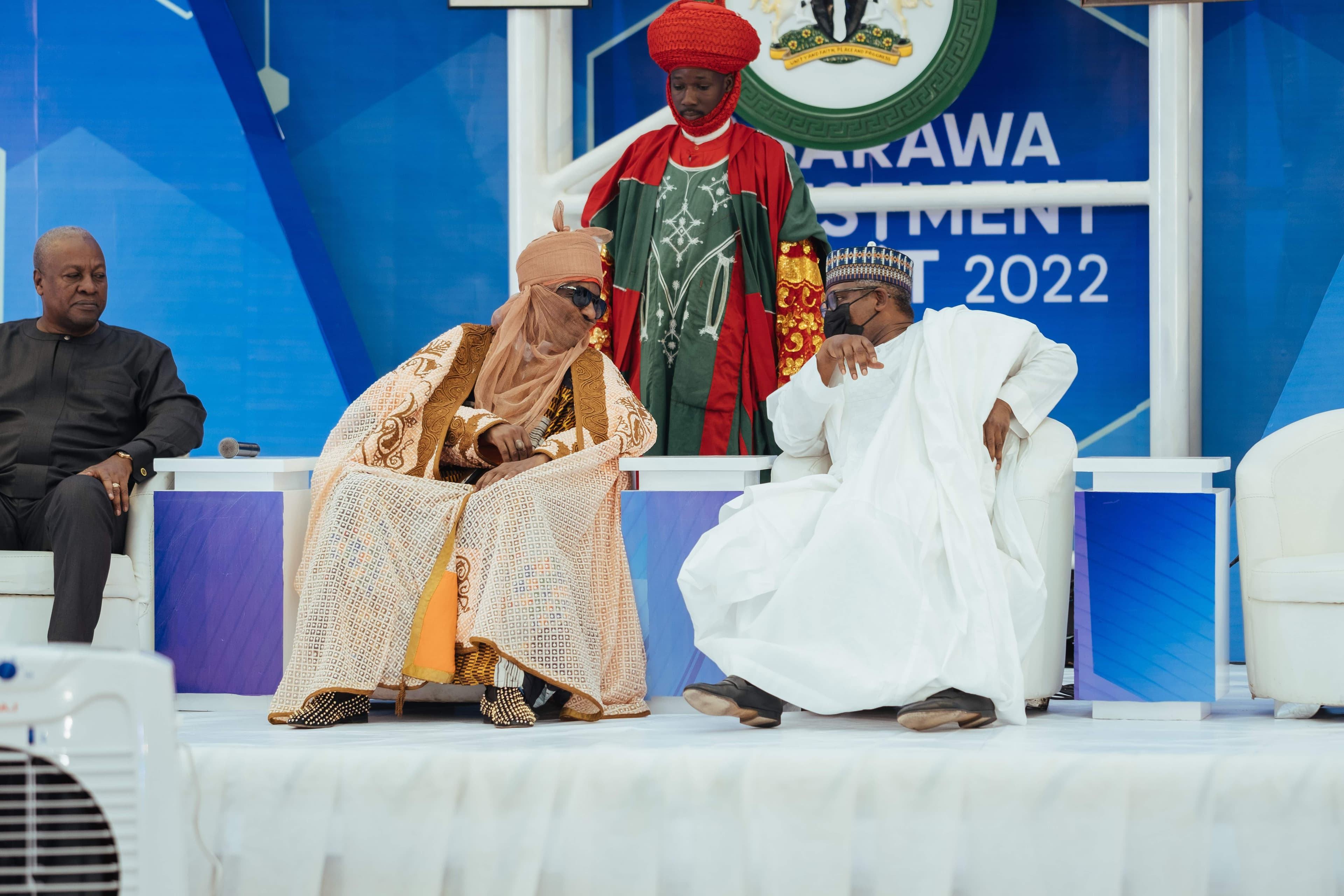 Alhaji Aliko Dangote and HRH Sanusi Lamido Sanusi at NIS