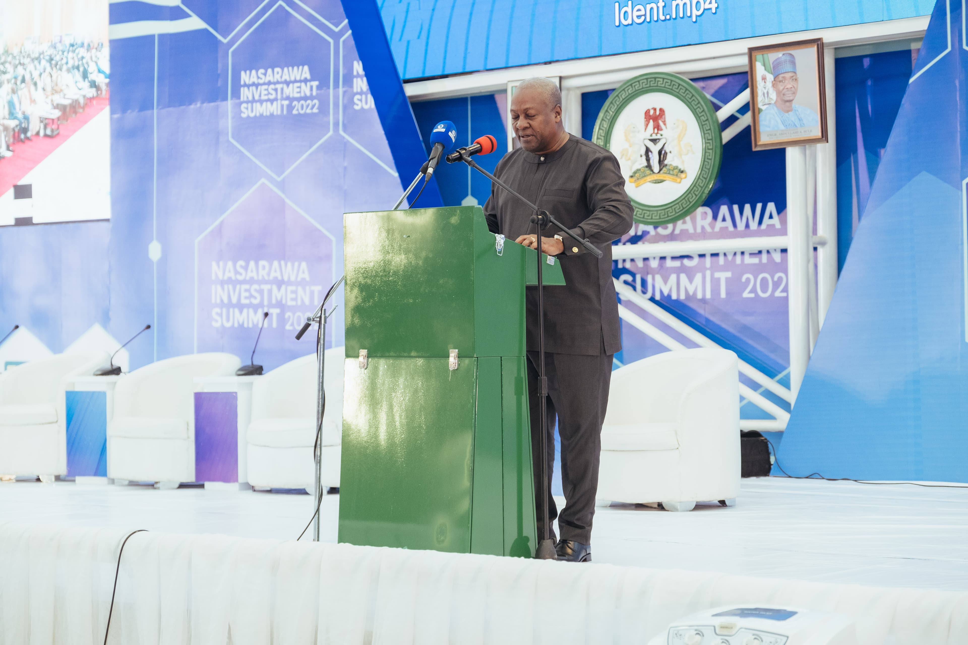 Ghanaian President at NIS 2024