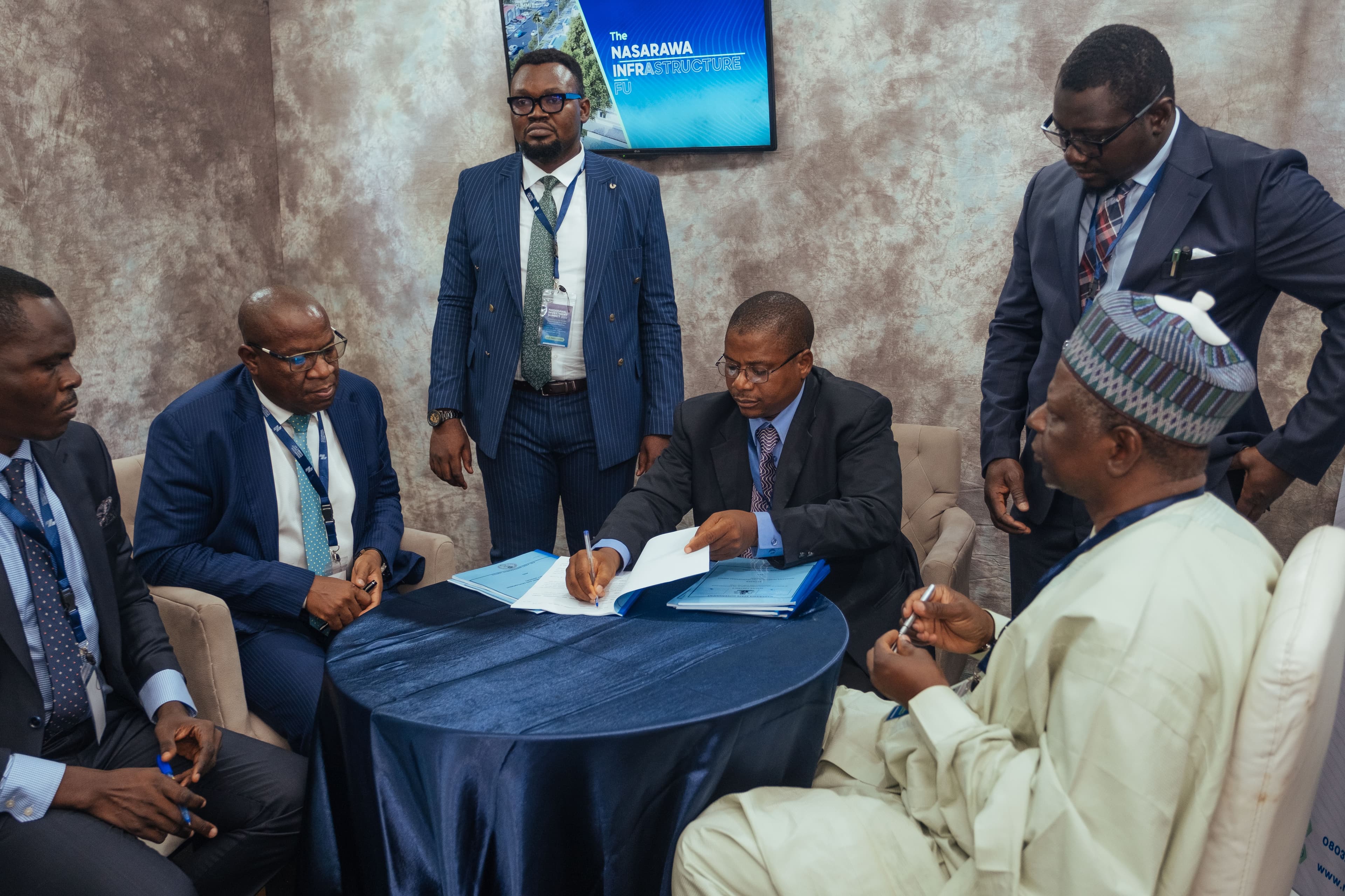 Investment Deal Signing